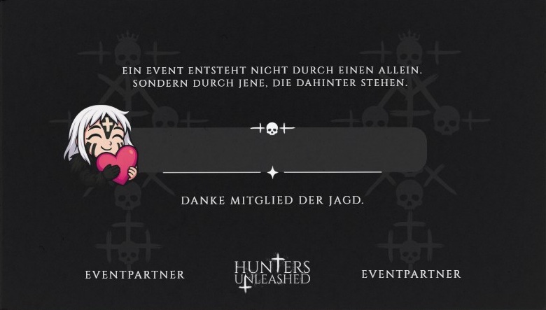 Rückseite einer Eventpartner Mitgliedkarte